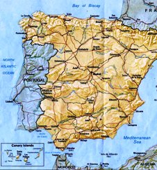 Spain and Portugal - Iberian Penisula