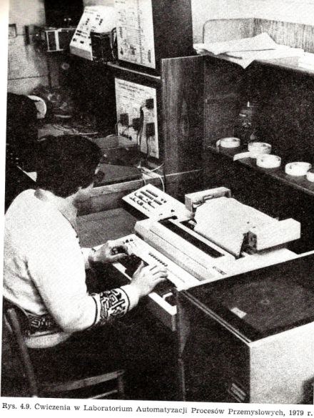 Ćwiczenia w Labolatorium Automatyzacji Procesów Przemysłowych (1979)
