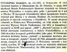 Biogram Stanisława Potempskiego