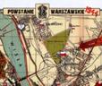 Warsaw Rising 1944 - map