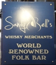 Sandy Bells - folk bar